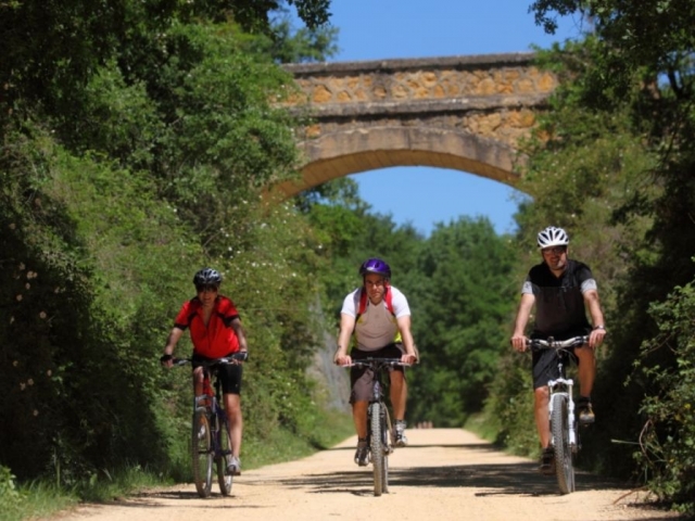 Despues de pasar bajo el puente